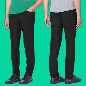 Lululemon Men’s ABC Slim-Fit Pants - Warpstreme Black
